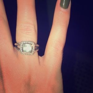 David yurman topaz petite Albion ring